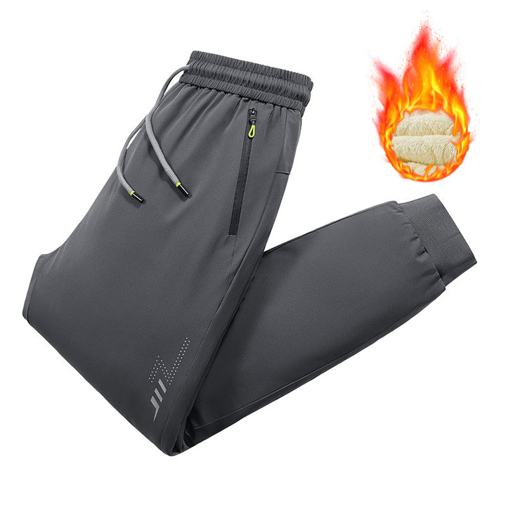 Men's nano windproof softshell pants with removable Sherpa lining Mune Fashion