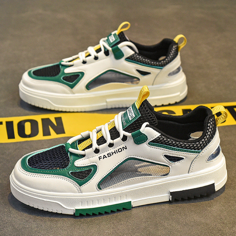 Women's Sporty Sneakers with Breathable Mesh Upper Material and Flexible Sole Profile Mune Fashion