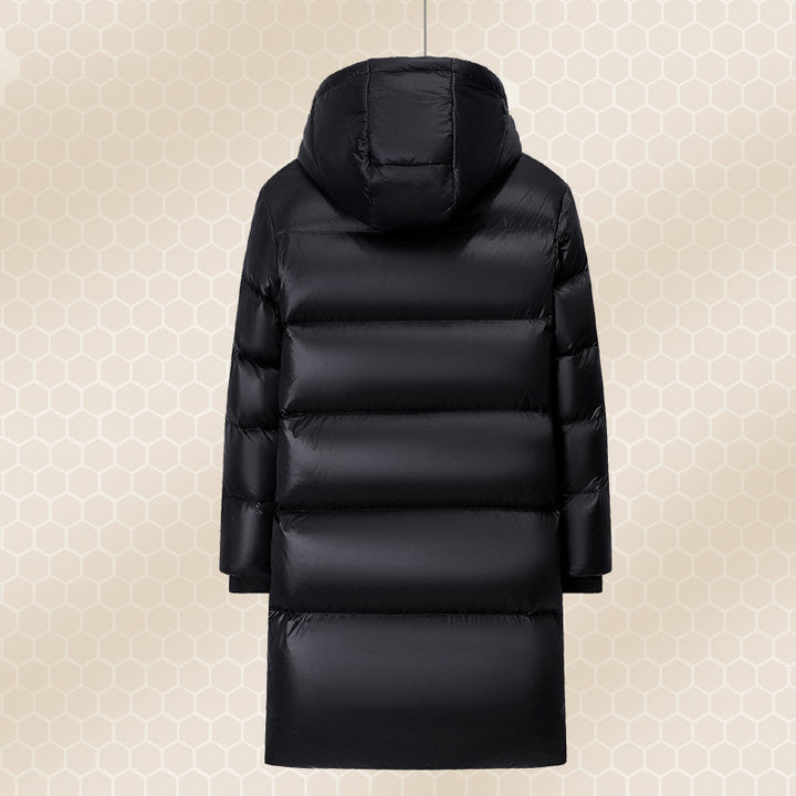 Women Long Sleeve Down Jacket Mune Fashion