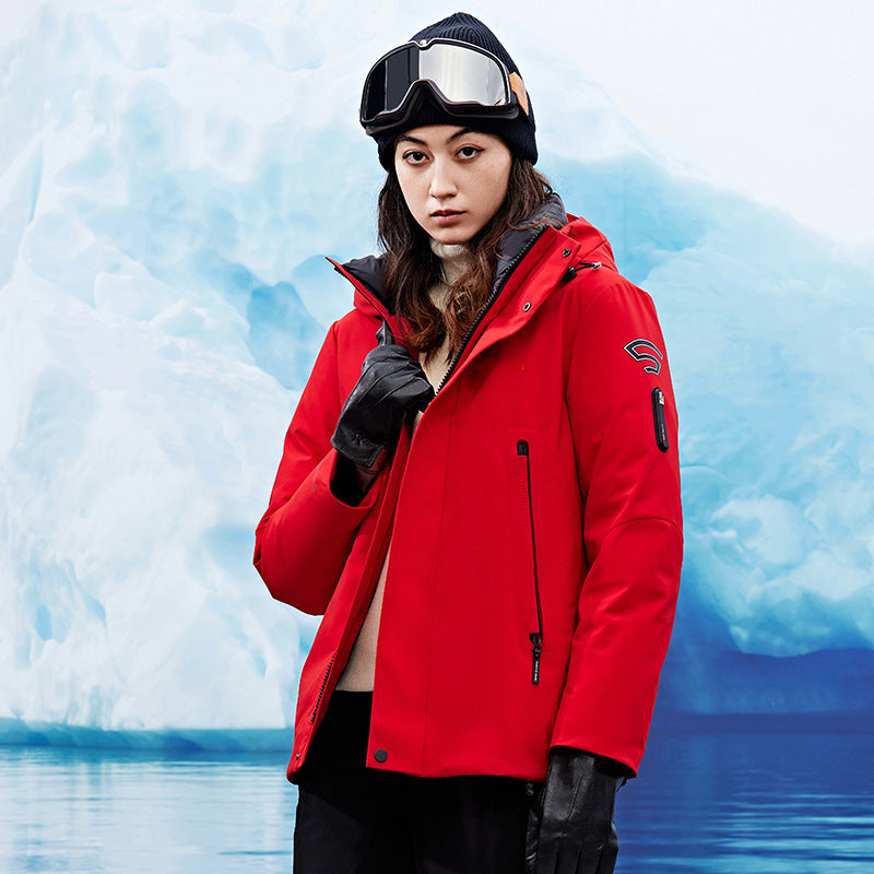 Men's windproof and breathable softshell parka with hood Mune Fashion