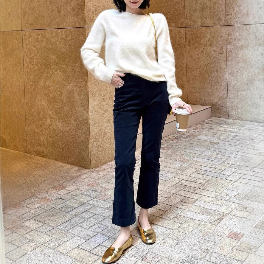 Womens Elegant, high-quality knitted sweater Drune