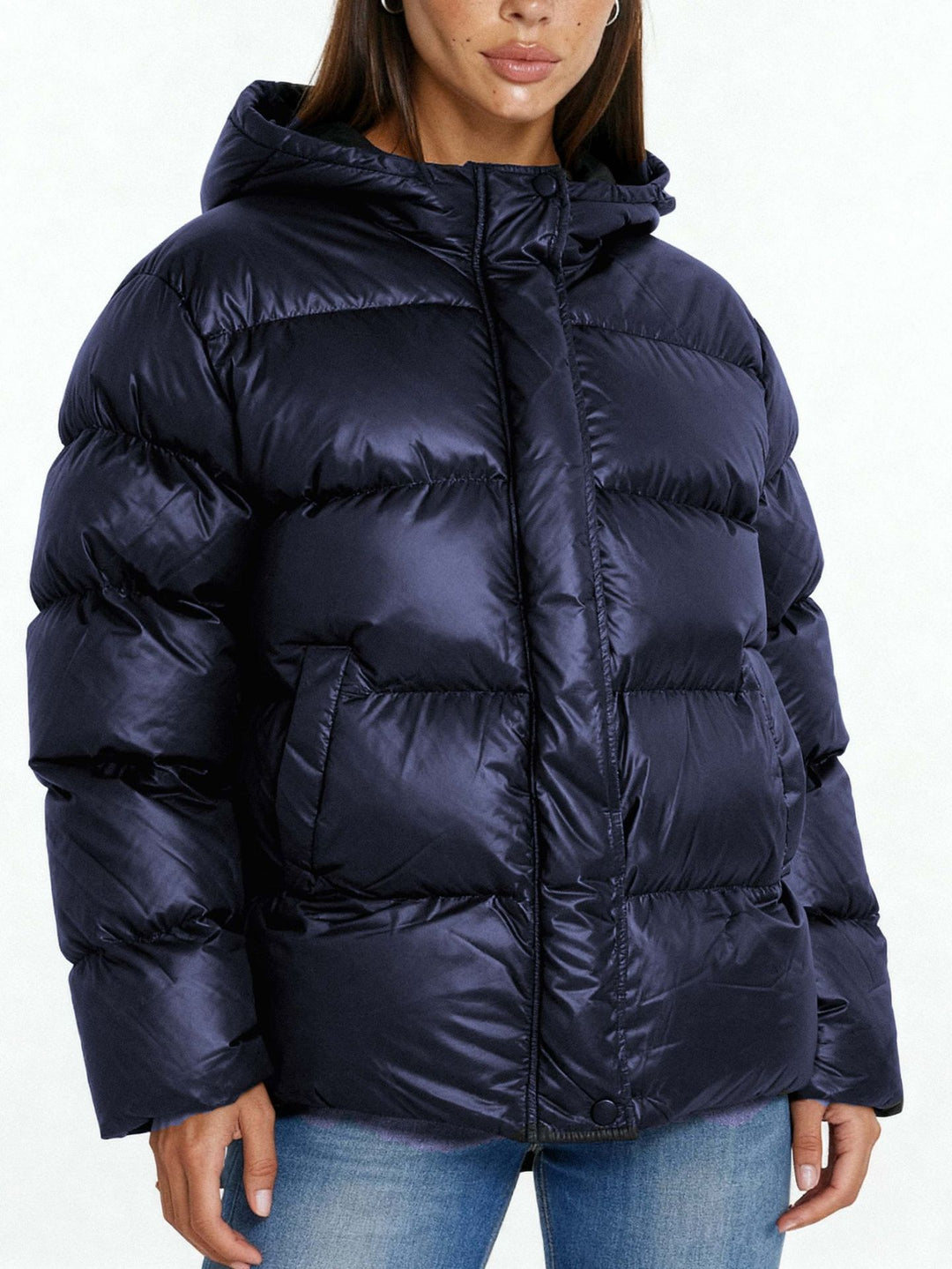 Ladies Futuristic Down Jacket