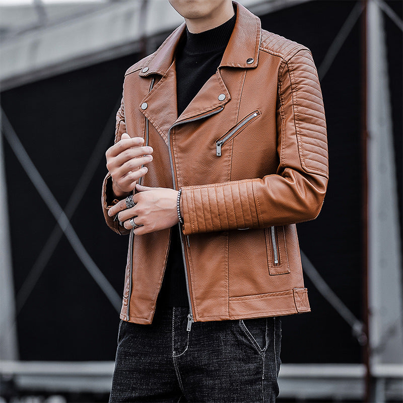 Men's Biker Jacket Mune Fashion