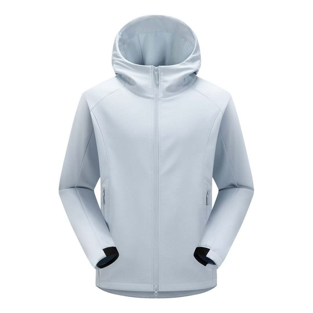Men's softshell functional jacket with insulation, hood & two-way zipper Mune Fashion