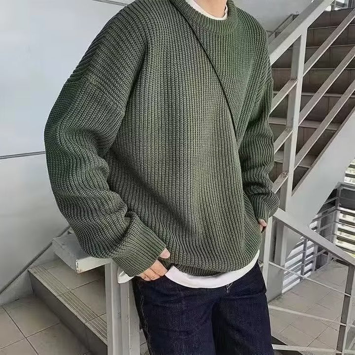 Women's Fashionable Chunky Knit Sweater with Casual Fit Mune Fashion