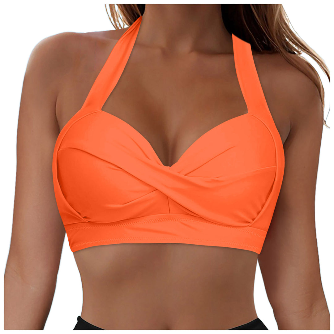 Women's Stylish Bikini Top with Wrap Design Mune Fashion