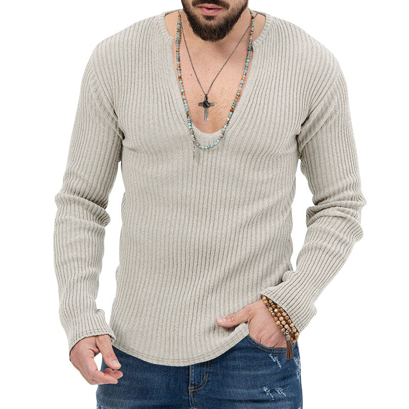 Men's lightweight fleece shirt jacket with snap button placket and side pockets Mune Fashion