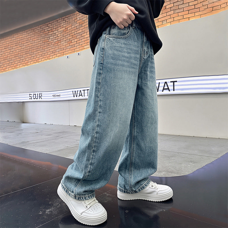 Unisex loose Casual-Jeans in Urban-Style Mune Fashion
