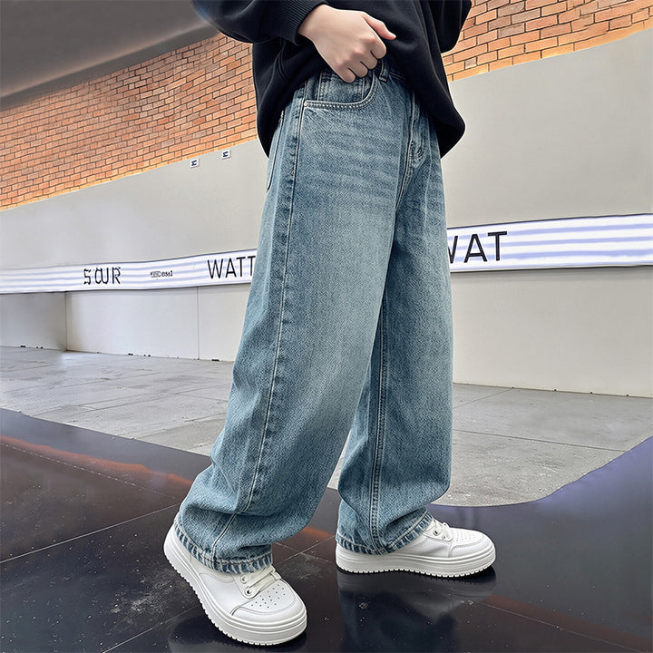 Unisex loose Casual-Jeans in Urban-Style Mune Fashion