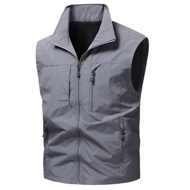 Men's Multifunctional Vest with Practical Pockets Mune Fashion