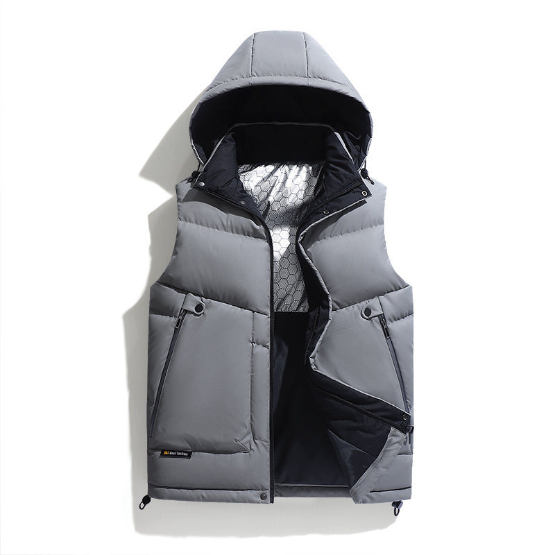 Men's Warm Lined Padded Vest Mune Fashion