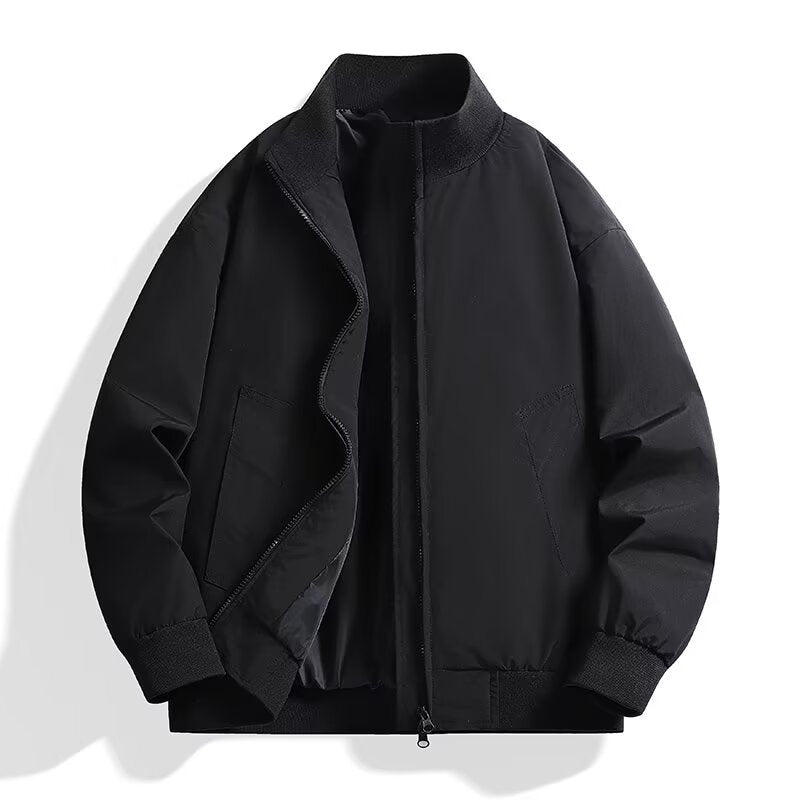 Men's Fashion Quilted Jacket with High Collar Mune Fashion