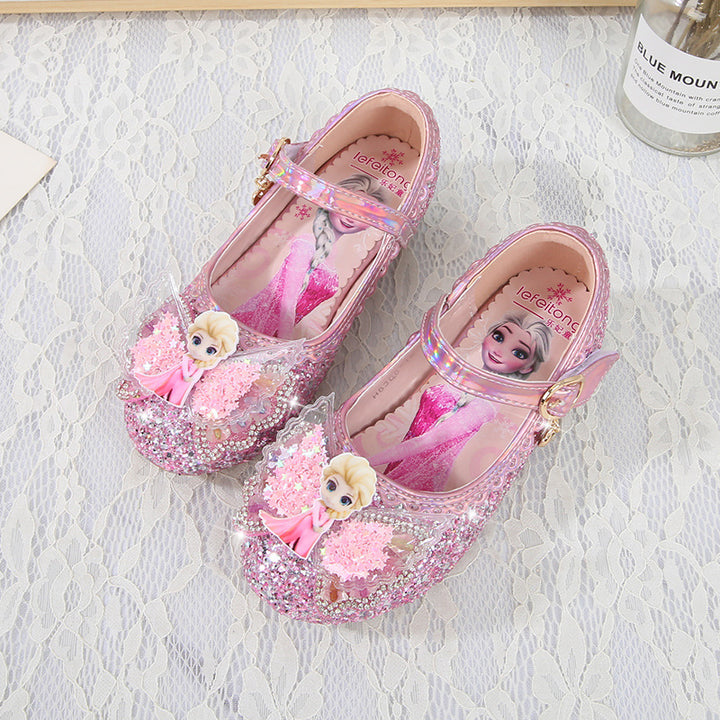 Ladies Glittering Ballet Shoes Mune Fashion