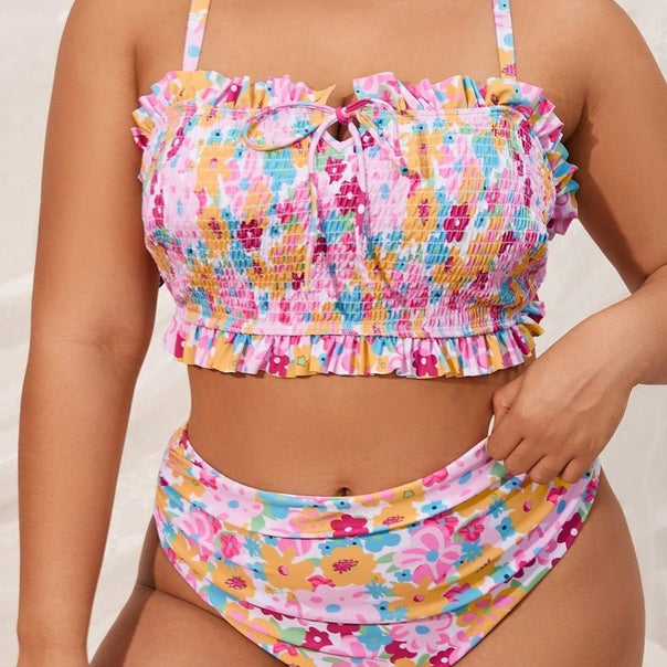 Women's Playful Bikini Set with Ruffle Details Mune Fashion