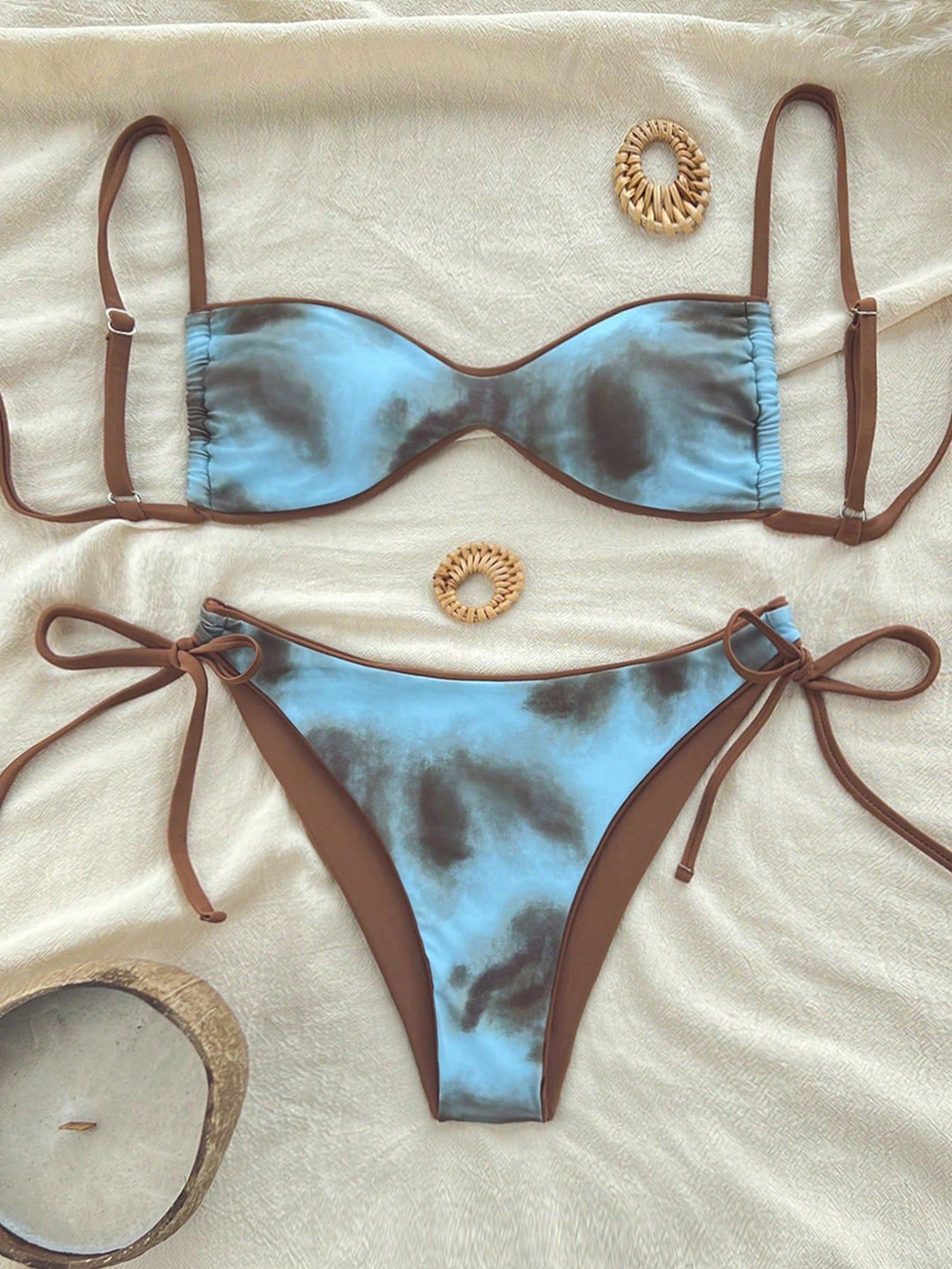 Women Push-Up Bikini with sophisticated animal print and adjustable straps Mune Fashion