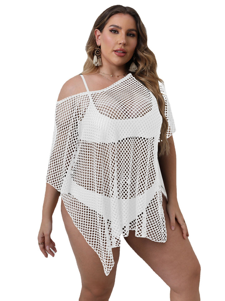 Women's Casual Mesh Beach Cover-Up Mune Fashion
