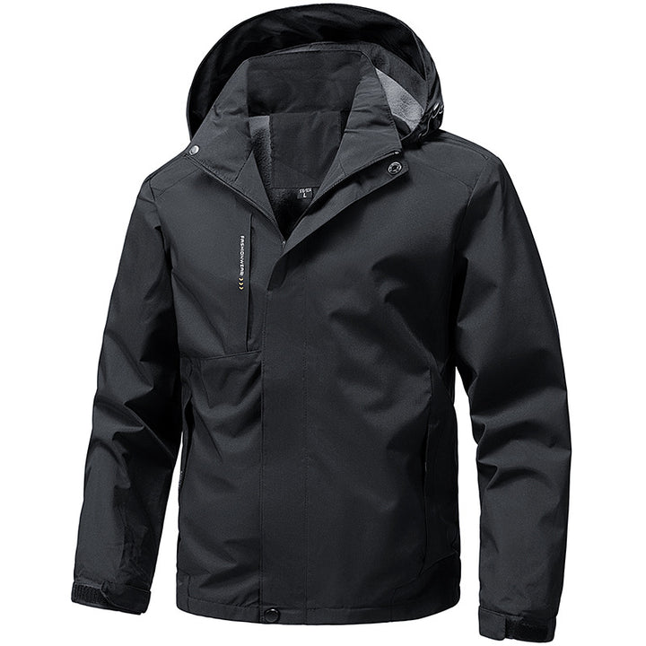 Men's functional jacket with detachable hood Mune Fashion