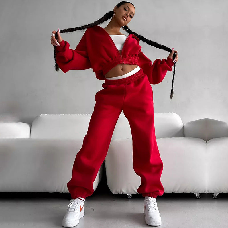 Women's Sporty Hoodie Overall Mune Fashion