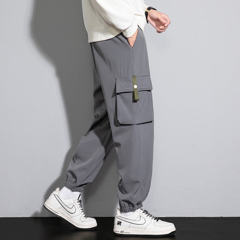 Men's Comfortable Cargo Pants with Multiple Pockets Mune Fashion