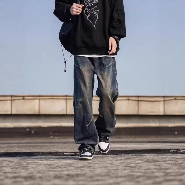 Men's Loose-Fit Jeans Mune Fashion