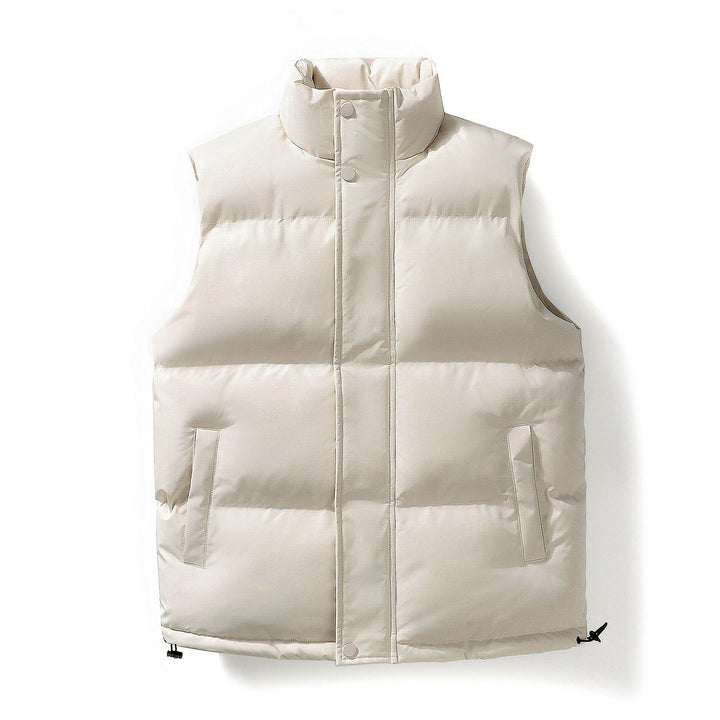 Ladies Fashion Quilted Vest with Detachable Hood Mune Fashion