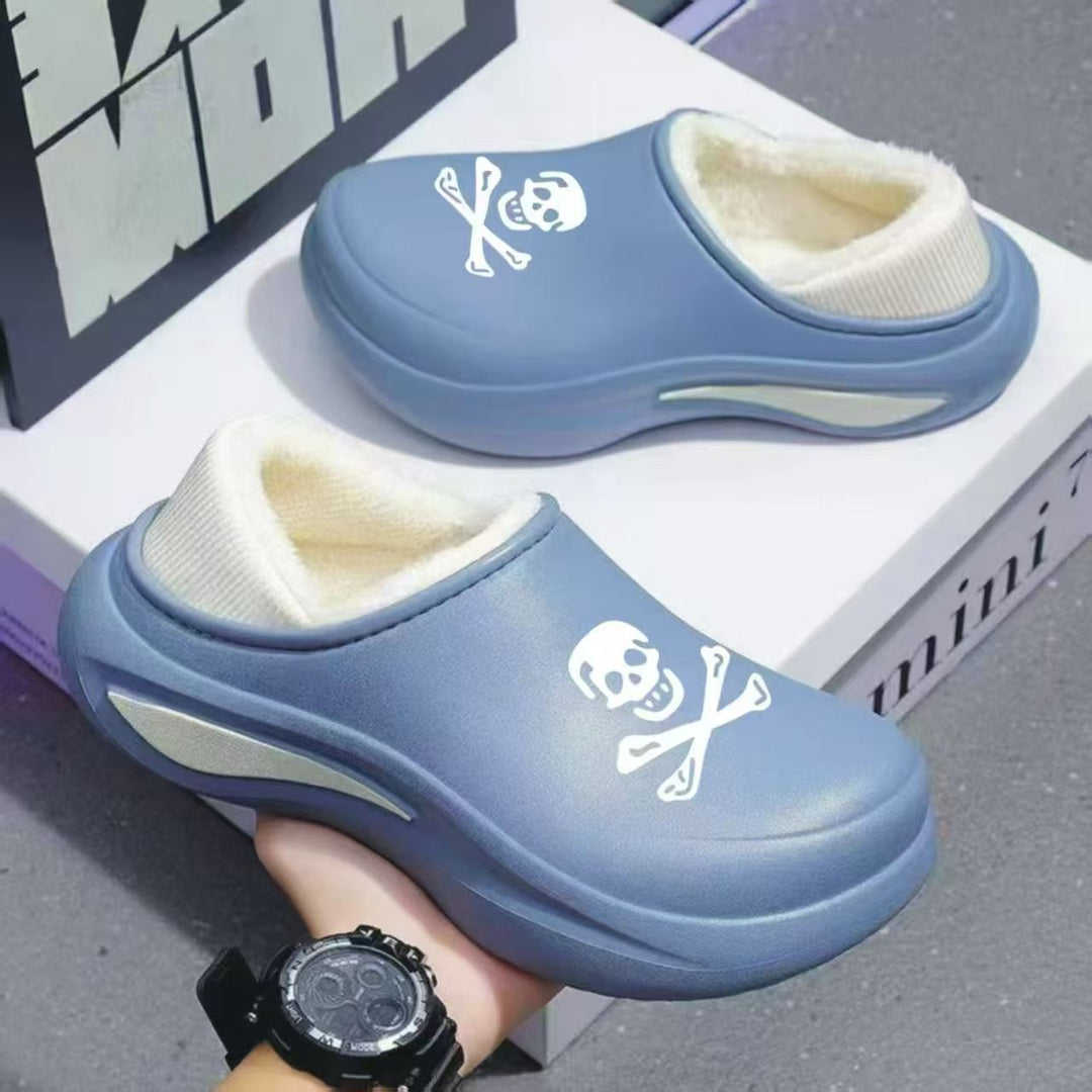 Women's Insulated Comfort Clogs with Teddy Lining and Shock-Absorbing Profile Sole Mune Fashion