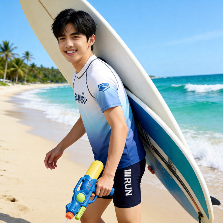 Boys Surf Shirt with UV Protection Mune Fashion