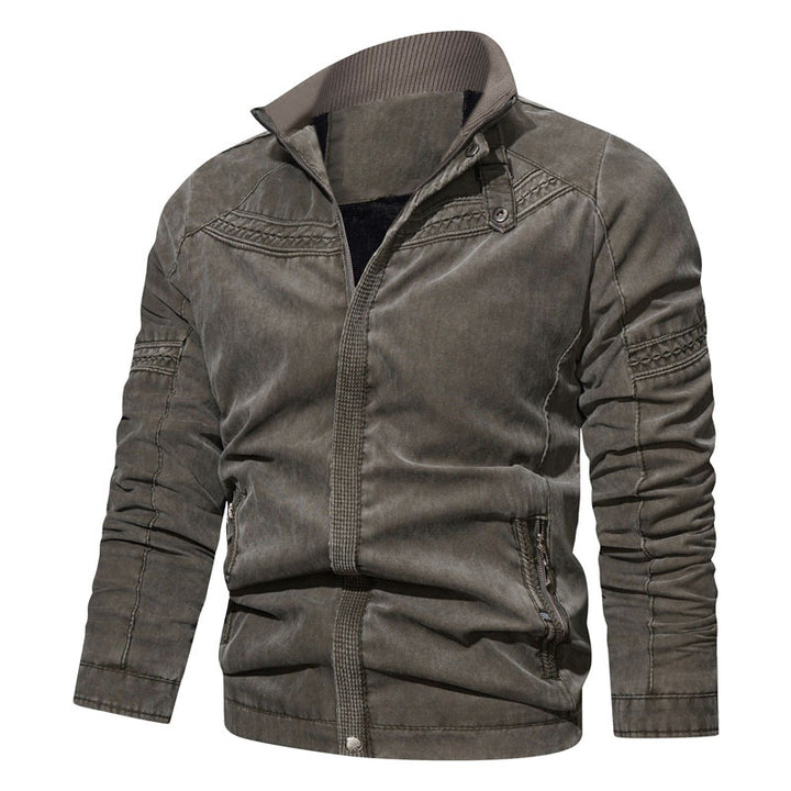 Men's stylish transitional jacket with quilted details Mune Fashion