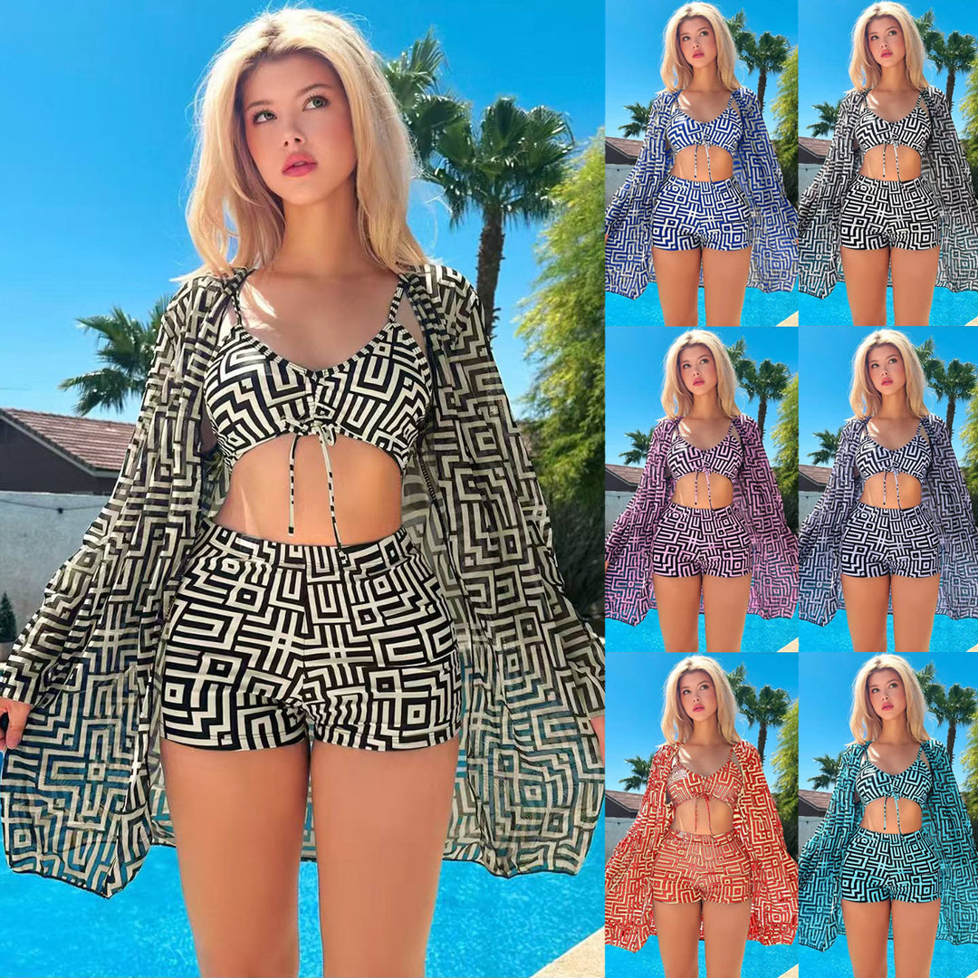 Women's bikini set with light cover-up Mune Fashion