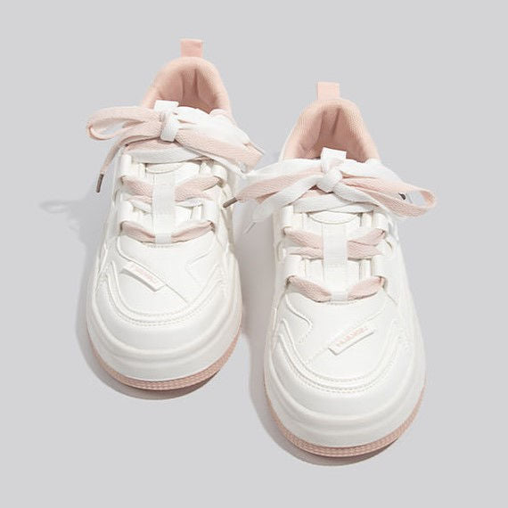 Women's Comfortable Leisure Sneakers with Cushioning Sole and Stylish Design Mune Fashion