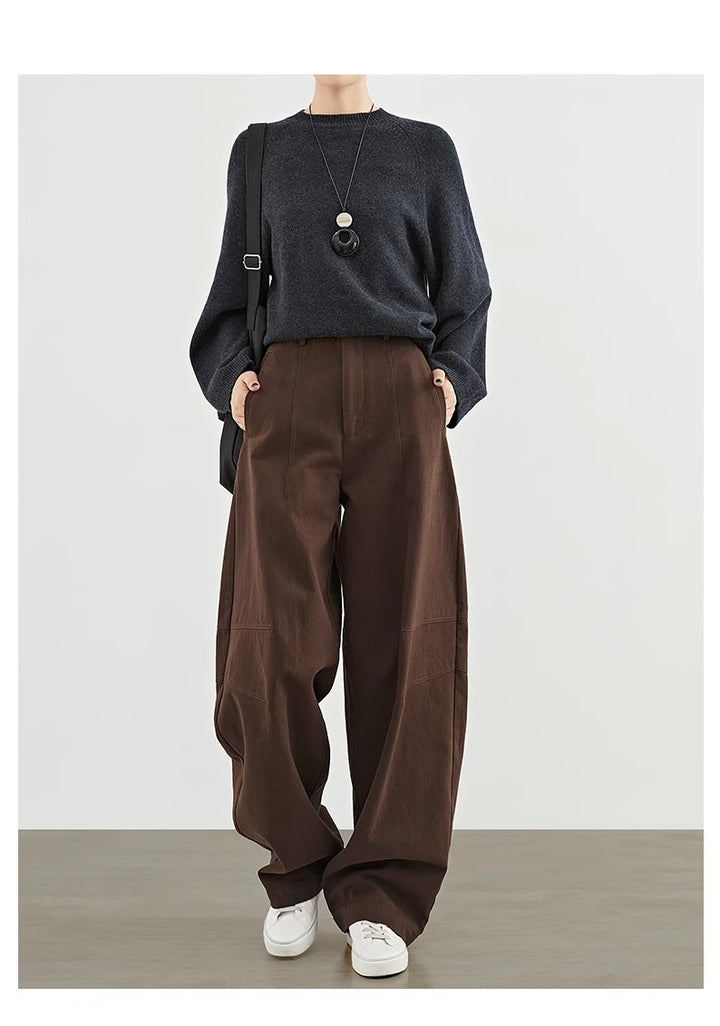 Women Elegant and Comfortable Wide Trousers Drune