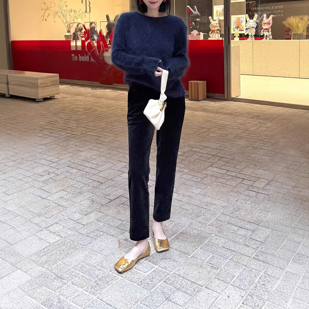 Women Elegant Sweater made of high-quality Mohair Mune Fashion