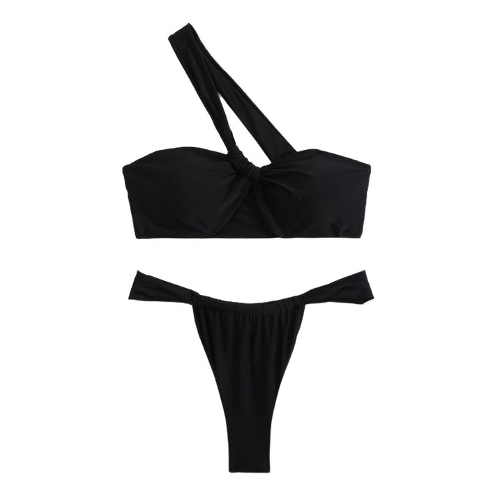 Women's One-Sided Bandeau Bikini Mune Fashion