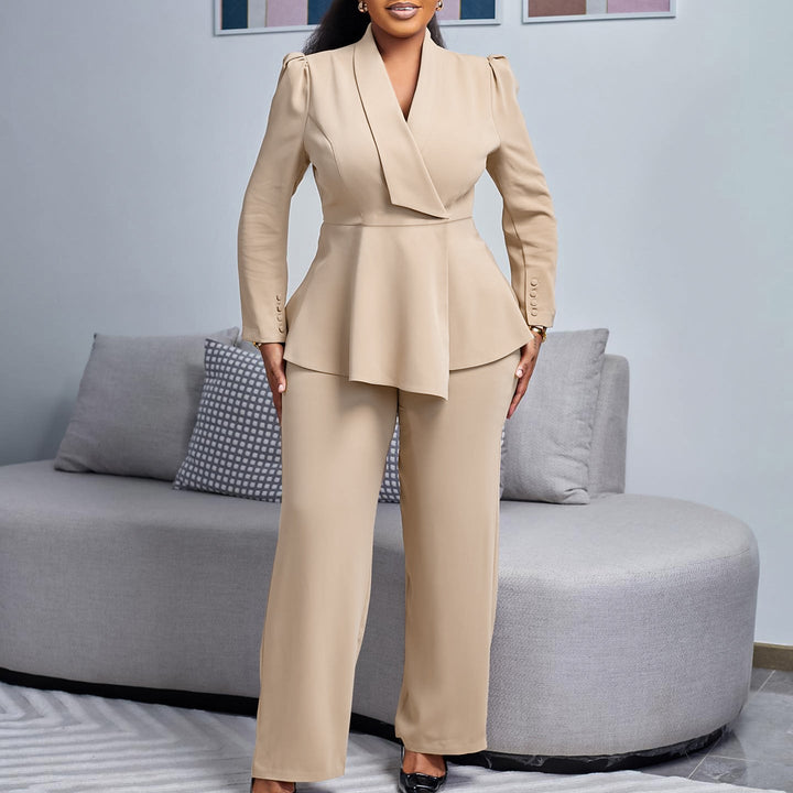 Women Elegant Blazer Pant Set Mune Fashion