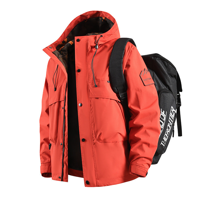 Men's Waterproof Leisure Jacket Mune Fashion
