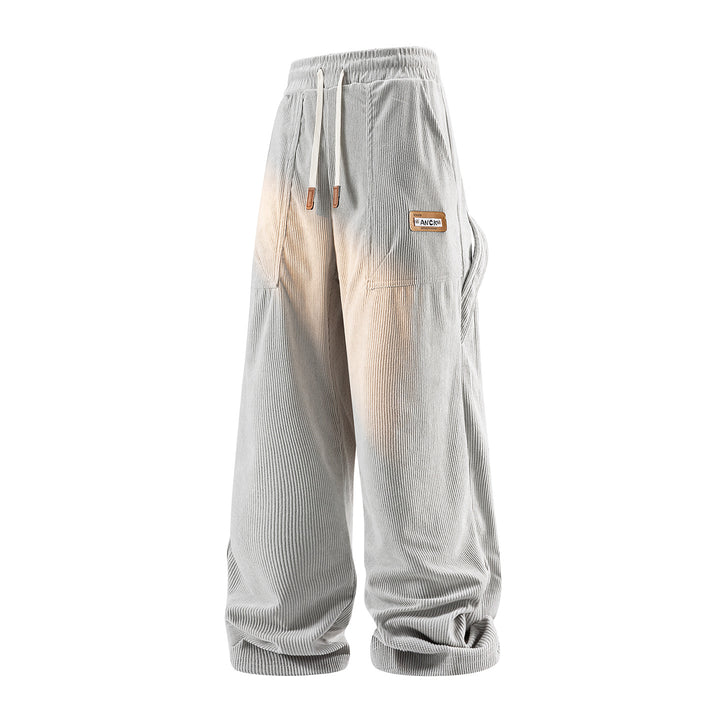 Women's Loose Casual Pants with Drawstring Mune Fashion