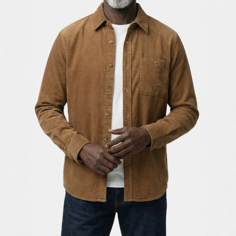 Men's Fashion Corduroy Shirt