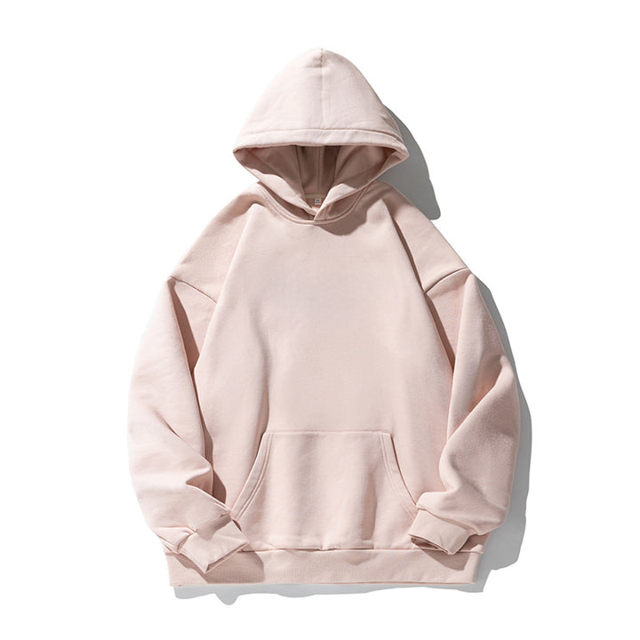 Unisex Boxy Hoodie with minimalist seam design, kangaroo pocket and extended back Mune Fashion