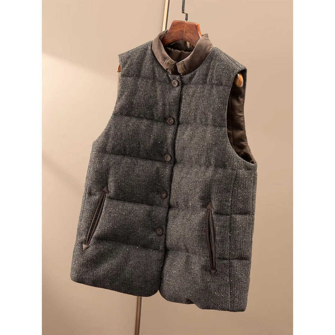 Women Fashionable Padded Vest Mune Fashion
