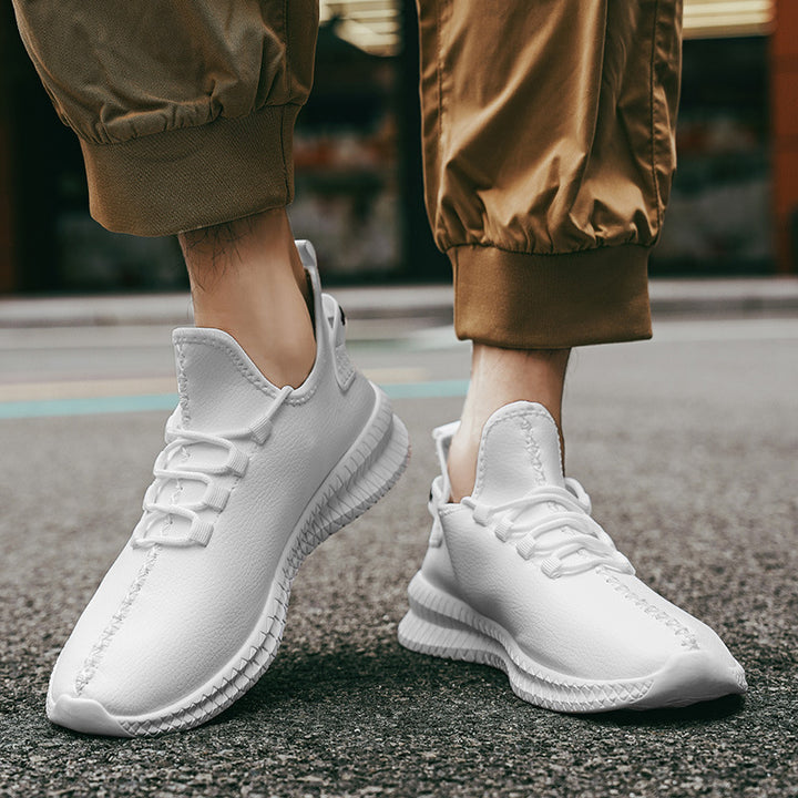 Men's lightweight knitted sock sneakers with seamless comfort upper material and responsive honeycomb sole Mune Fashion