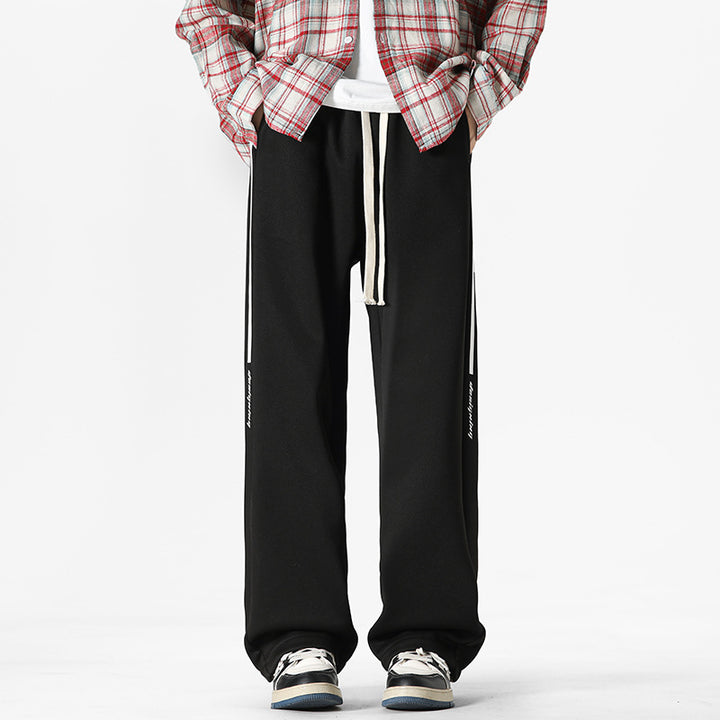 Men's Comfortable Sports Pants with Breathable Mesh Material