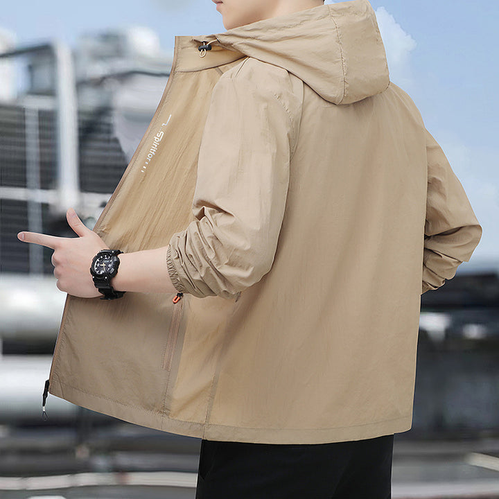 Men's Lightweight Windbreaker Mune Fashion