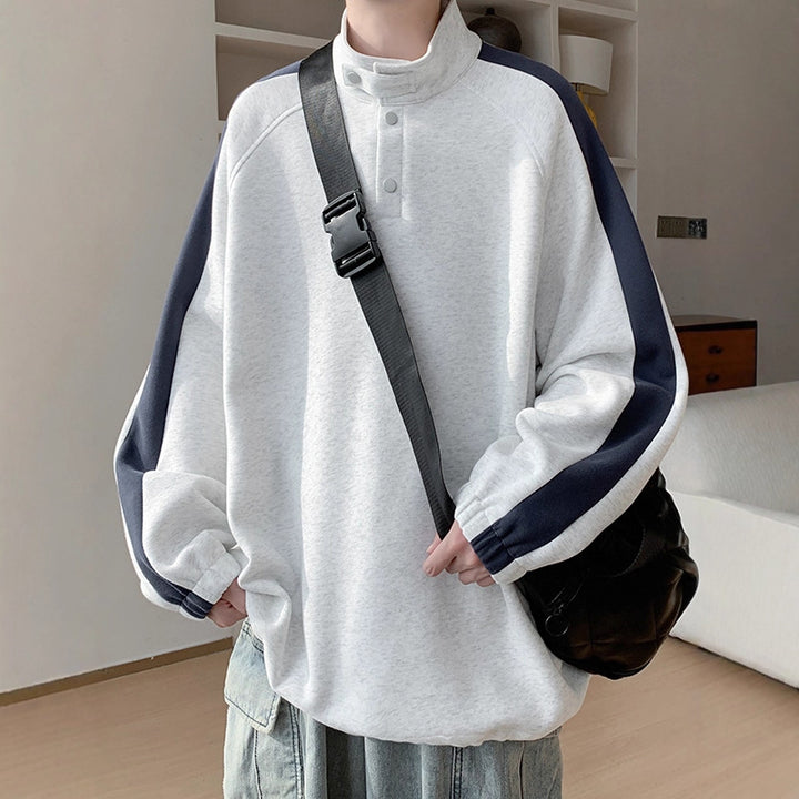 Men's Casual Overshirt Pullover Mune Fashion