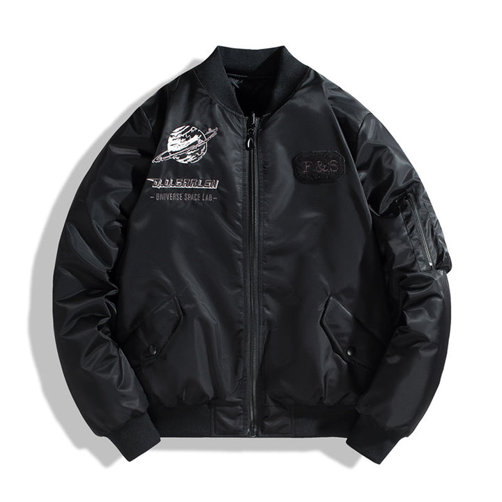 Men's fashionable bomber jacket with high collar Mune Fashion
