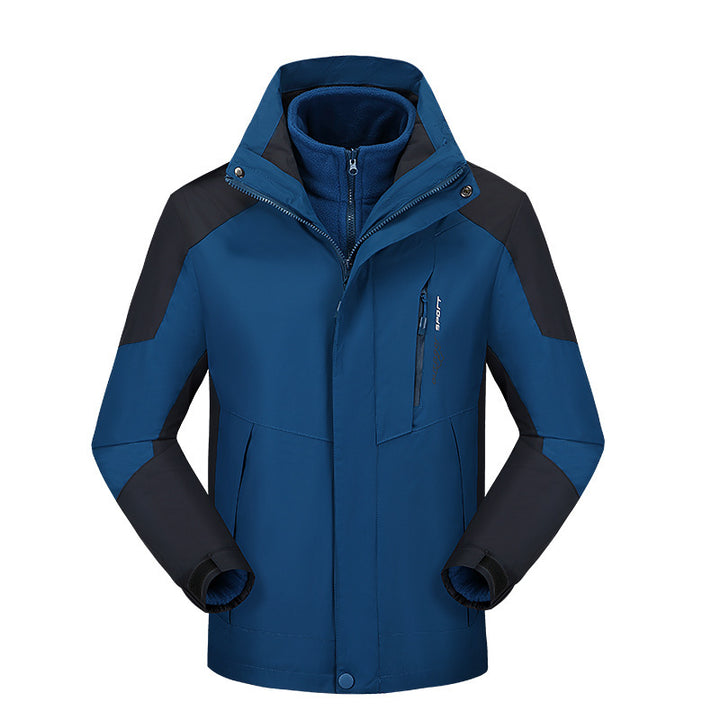 Women's Three-Piece Softshell Functional Jacket with Removable Fleece Inner Layer Mune Fashion
