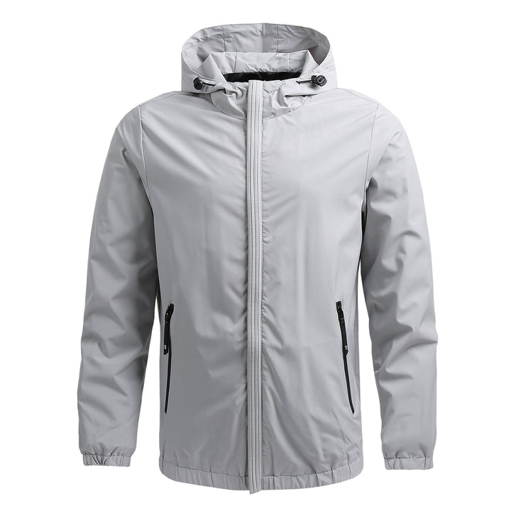 Men's Breathable Outdoor Jacket with Adjustable Collar Mune Fashion