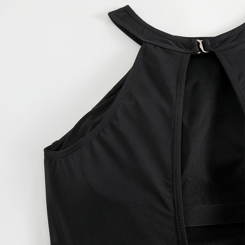 Women High-Cut Cut-Out One-Piece Swimsuit Mune Fashion