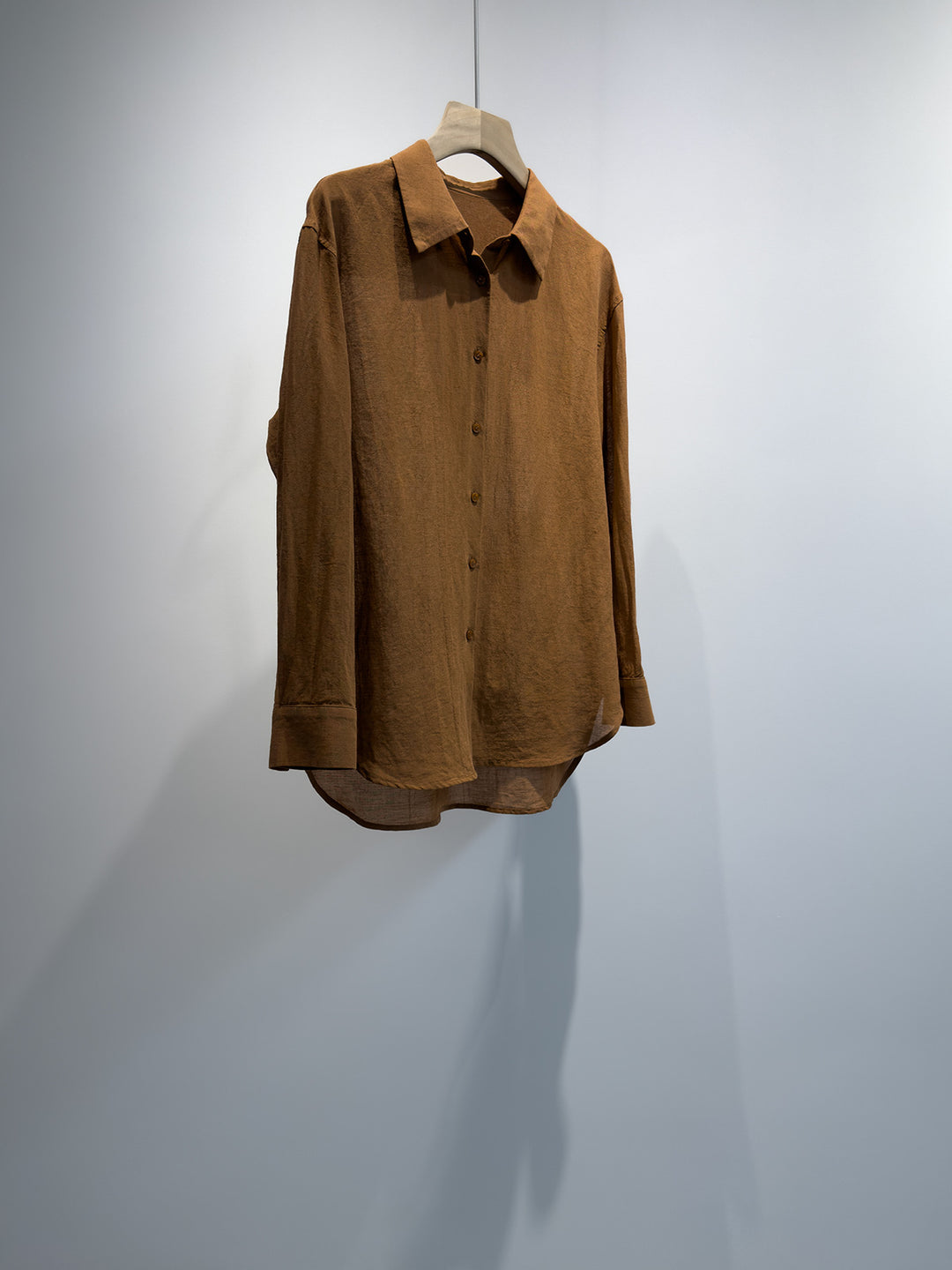 Women Relaxed Fit Button-Down Shirt Mune Fashion