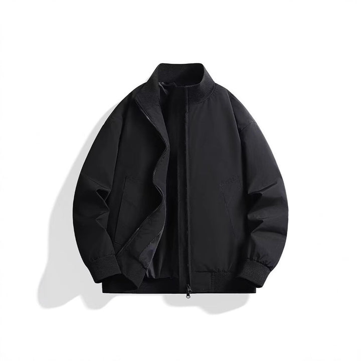 Men's Fashion Quilted Jacket with High Collar Mune Fashion