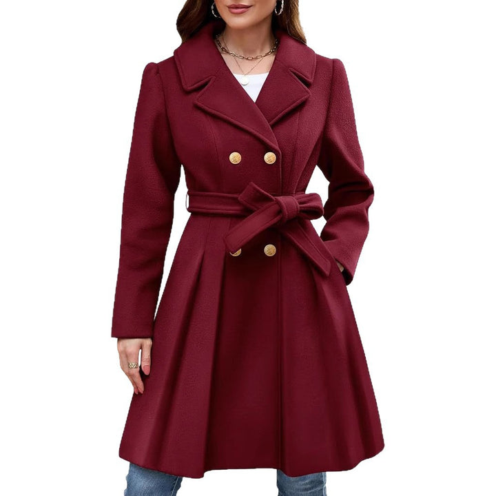 Women's Elegant Double-Breasted Coat